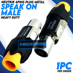 MW Professional Neutrik Male Speak-On Speaker Terminal – Heavy Duty