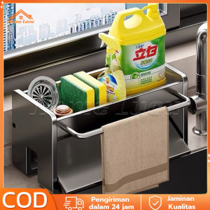 Rak keran dapur rak penyimpanan meja wastafel rak kain lap，Tahan air dan tahan karat/Rak keran dapur rak penyimpanan meja wastafel rak kain lap，Tahan air dan tahan karat
