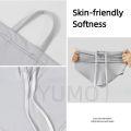 Ice Silk Full Face Mask 2PCS with UV Protection and Cooling Comfort - Black & Black-Dark Grey. 