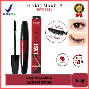 𝗝𝗨𝗡𝗞𝗜𝗘 𝗠𝗔𝗞𝗘𝗨𝗣 - OMG Mascara Waterproof Anti Air Lash Tention & Long Lasting Tahan Hingga 8 Jam