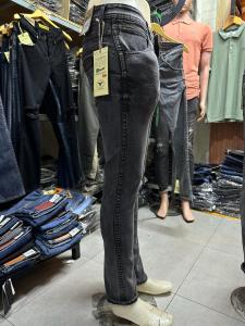 MC WISCER Celana Panjang Pria Jeans Moif Polos Bahan Denim Melar Pola Skinny Warna Tidak Luntur New Viral