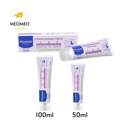 Kem Làm Dịu và Ngăn Ngừa Hăm Tã Cho Trẻ Sơ Sinh Mustela Vitamin Barrier Cream