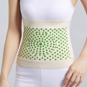 Cashmere Self-Heating Warm Waistband Shapewear High Elasticity Waist Protection Mugwort Therapy Warms Belly Waist Band