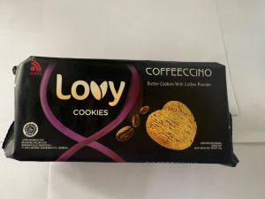 Bánh quy cookies Lovy Coffeeccino 80g/túi nhập khẩu Indonesia