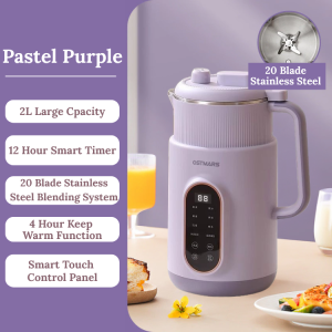 (Malaysia Plug) 2000ML OSTMARS Soy Milk Maker Upgraded Household Wall Breaking Machine Ultra Quiet Multifunctional Juicer Maker 破壁机