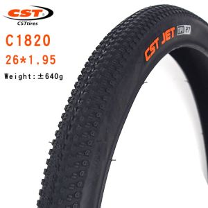 【Local Seller】CST JET Tire C-1820 Bike Tire 26/27.5/29*1.95/2.1 40-65PSI 27TPI MTB Bicycle Tires Exterior Parts Wear-resistant Mountian Bicycle Tires