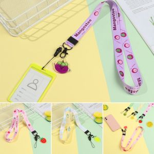 LONGB Fruit Pendant Hang Rope Phone Case Hanging Cord Wrist Strap Lariat Lanyard Phone Strap Lanyard Keychain Wrist Rope Cute Fruit Lanyard