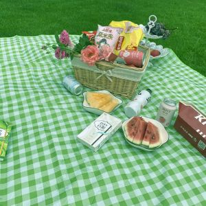 *KHS* Picnic & Outdoor Blanket Waterproof Sandproof Durable Oxford Folding Large Picnic Mat for CampingParkBeachHiking