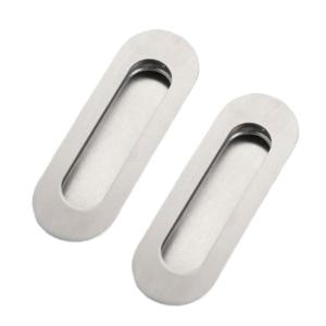 2 Pack Matte Sturdy bStainless Steel Sliding Door Handles Accessory for Wardrobe and Kitchen Supplies Closet Door