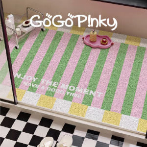 Keranixy Non Slip Entrance Mat Waterproof Dirt Trapper Door Mat Scraper Dust Control Home Floor Mat Durable Tikar