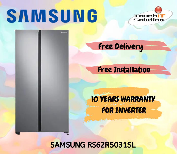 [INSTALLATION] Samsung 680L SideBySide Refrigerator SAMRS62R5031SL