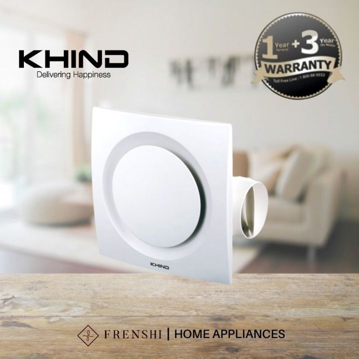 Khind Ventilation Fan Ceiling Type (10'') VF102 ( White / Gold