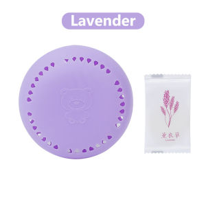 3Pcs Toilet Aromatherapy Fragrance Lasting Deodorant Bathroom Bedroom Wardrobe Car Home Household Round Fresher Solid Air Fresheners