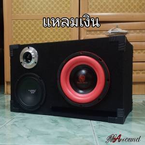 ลำโพงบลูทูธเบสแน่น ลำโพงฟังในบ้าน เพาเวอร์แอมป์ในตัว ตู้ลำโพงเบส/กลาง/แหลม 8x1 6.5x1 4x1 ครบจบในตัวเดียว บลูทูธ5.0
