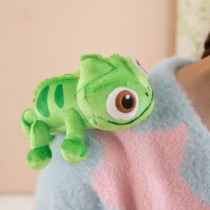 15cm Pascal Rapunzel Chameleon Lying Shoulder Plushie Toy Stuffed Doll Plush Toys Kawaii Pascal Decor Boys Girls Birthday Gifts