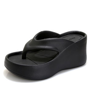 [Free Shipping] 2026 Summer New Thick-Soled Flip-Flops For Women Outdoor Wear Wedge Heel Height-Increasing Comfortable Platform Sandals
