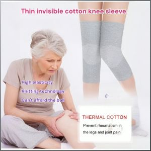 Soft Skin-friendly Cotton Knee Pads Soft and Caring Knitting Paint Protection Upgraded Comfort Experience