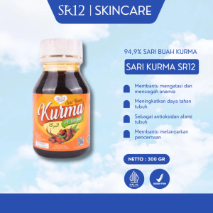 SR12 Sari Buah Kurma 350gr Meningkatkan Stamina Tubuh Membantu Mengatasi Dan Mencegah Anemia Herbal Aman BPOM S89