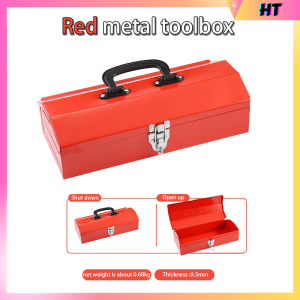 Portable Toolbox Storage Box Iron Household Industrial Large Car Multifunction Hardware Electrician Set Box