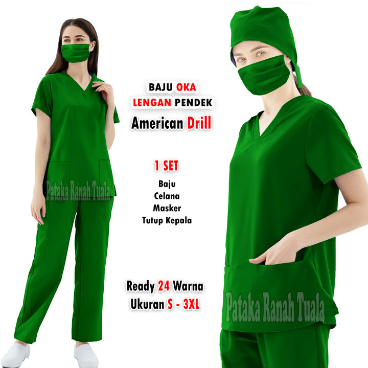 Baju%20Oka%20/%20%20Baju%20Oka%20Lengan%20Pendek%20/%20Baju%20OK%20Medis%20Model%20Terbaru%20/%20Baju%20Bidan%20/%20Seragam%20Jaga%20Perawat%20/%20Leher%20V%20%E2%80%93%20Bahan%20Lembut%20dan%20Adem%20-%20Image%202