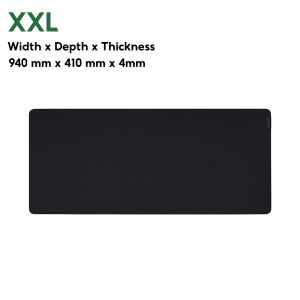 Razer Gigantus V2 Thick High-Density Rubber Foam Gaming Mouse Pad with Textured Micro-Weave Cloth Surface - M/L/XXL/3XL