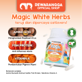 Dewarangga Vitamin Kucing MAGIC WHITE HERBS untuk Mengatasi Infeksi Saluran Pernafasan dan Kesehatan Mata, Mengatasi Flu & Belekan pada Kucing. 