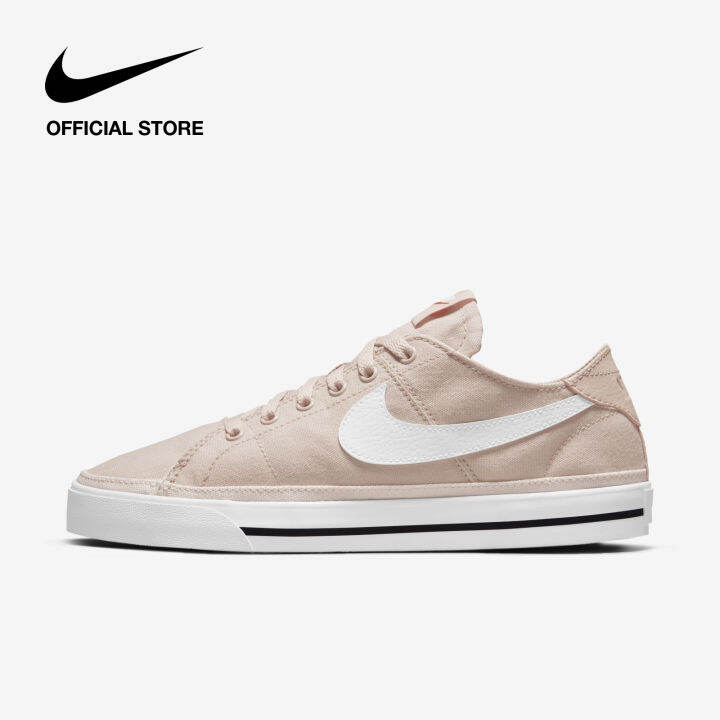 Pink nike sale canvas shoes