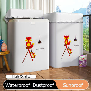 SUNLIGHT HOME Washing Machine Waterproof CoverPulsator Washer Dustproof Cover /Sunproof Cover Polyester 6 Sizes