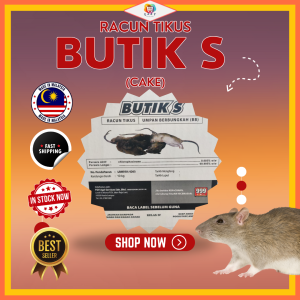 Butik S 10kg umpan racun tikus mondok tikus tunggul tikus pemusnah kedai makan ladang rumah kilang terbaik pantas