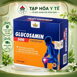 🌿 GLUCOSAMIN 500 KINGPHAR – BỔ SUNG DƯỠNG CHẤT CHO CUỘC SỐNG NĂNG ĐỘNG 🌿