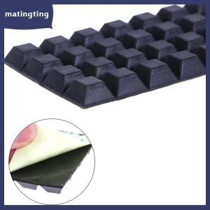 matingting 40 miếng đệm cửa tự dính chân cao su hình vuông đệm chặn đồ nội thất