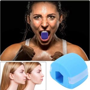 GORGE Food Grade Silicone Jaw Exerciser Facial Yoga 35lb Resistance Facial Exercise Ball Durable Jaw Face Slimmer Face Exerciser for Skin Tighten Firm
