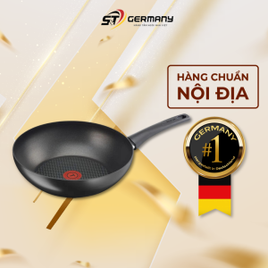 Chảo chống dính sâu lòng TEFAL Chef Titanium 28cm Nội Địa Đức lớp chống dính cao cấp bền bỉ GermanySnT 90241