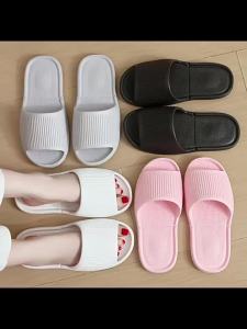 [Free Shipping] Portable Home Slippers Bathroom Slippers MenS Sandals WomenS Fashionable Slippers Suitable For Hotels And Home Use Lightweight For Bathing
