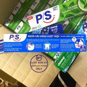 Kem đánh răng PS ngăn ngừa sâu răng hộp tuýp 180g hương bạc hà thơm mát