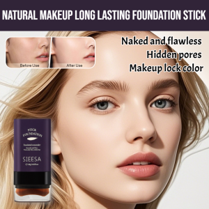 Natural Makeup Long Lasting Foundation Stick HD Full Cover Matte Liquid Matte Waterproof Foundation Contour Concealers Stick