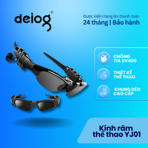 Kính râm ghi hình Full HD 1080P WiFi thông minh chống tia UV quay phim chụp hình ngoài trời đa năng