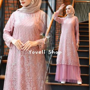 TERBARU GAMIS TUTU AMANDA TULLE PREMIUM/ DRESS TILE KONDANGAN/ WISUDA VIRAL KEBAYA TUTU/GAMIS KOREA