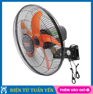 Quạt treo tường Senko TC16 công suất 47W 3 tốc độ gió thiết kế hiện đại - Hàng chính hãng