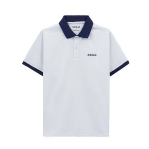 PO231224 Áo Polo Docas Logo 3D Vải Cotton CMC Form Regular Fit