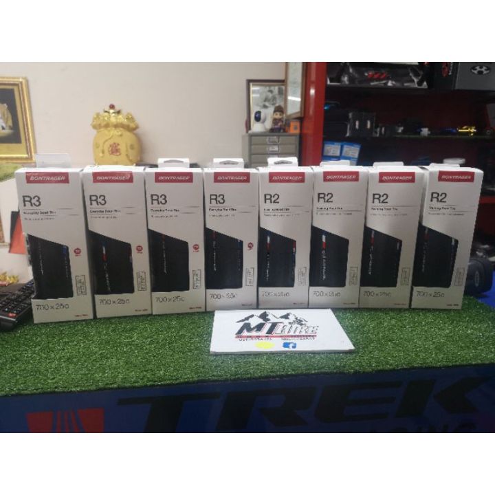 ซื้อ 1 แถม 1 📢 ยางนอกเสือหมอบ Bontrager R2 และ R3 📢 ซื้อยางนอก แถมยางใน ...