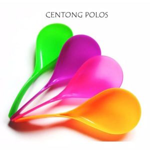Centong Nasi Plastik Murah - Centong Nasi Murah - Sendok Sayur Plastik Centong Nasi/Tiwul Plastik Warna Warni Entong Rinjing Ecer Murah