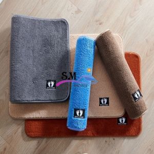 Non-Slip High Quality Stuffed Carpet Rectangular Soft Bath Mat Kitchen Carpet Microfiber 40*60CM