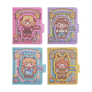 Small Dress Up Stickers Kids Pocket Sticker Book DIY Sticker Booklet Sticker Books for Kids Girls Gift