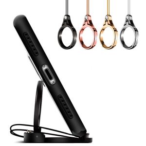 DOUBLEL Phone Accessories Keyring Bracket Smartphone Mount Holder Cell Phone Mount Finger Ring Stand Mobile Phone Straps Cord Strap Lanyard