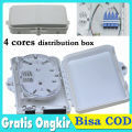 odp 4 core lengkap spliter 1:4 SC UPC/ODP MINI 4CORE FTTH. 