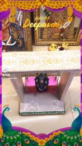 Free delivery - Saami Silai Oojal - Handcrafted (Silai / Statue not included)