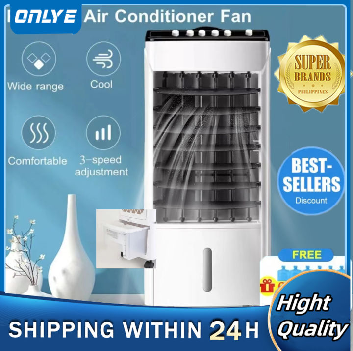 Air Cooler Portable Evaporative Dual water tank Remote Control Casters