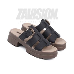 ZAVISION sandal wanita platform kekinian sandal wanita wedges terbaru korea style fashion Sendal Cewek Nadea