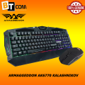 Armaggeddon AK-6770 Kalashnikov Gaming Membrane Keyboard and Gaming Mouse Combo. 